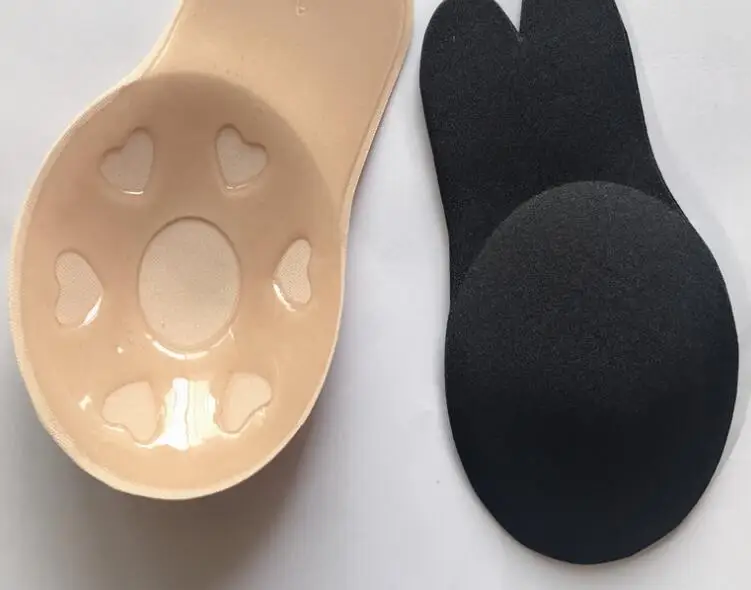 Rabbit Lift Up Bra Plus Size Sexy Leopard Breast Covers Push Up Strapless Bra Silicone Adhesive Chest Stickers Breast Tape