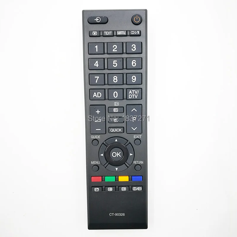 Оригинальный CT-90326 дистанционного управления для Toshiba 32LV665D 42RV635DB 40LV665DB 22EV700T 22EV700V 26EV700E 26EV700T 26EV70 0V LCD TV