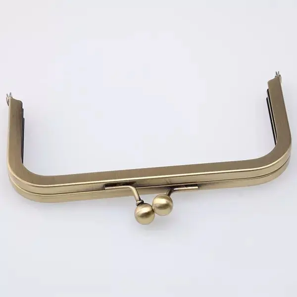 12 Inch Brass Purse Frame Without Loops
