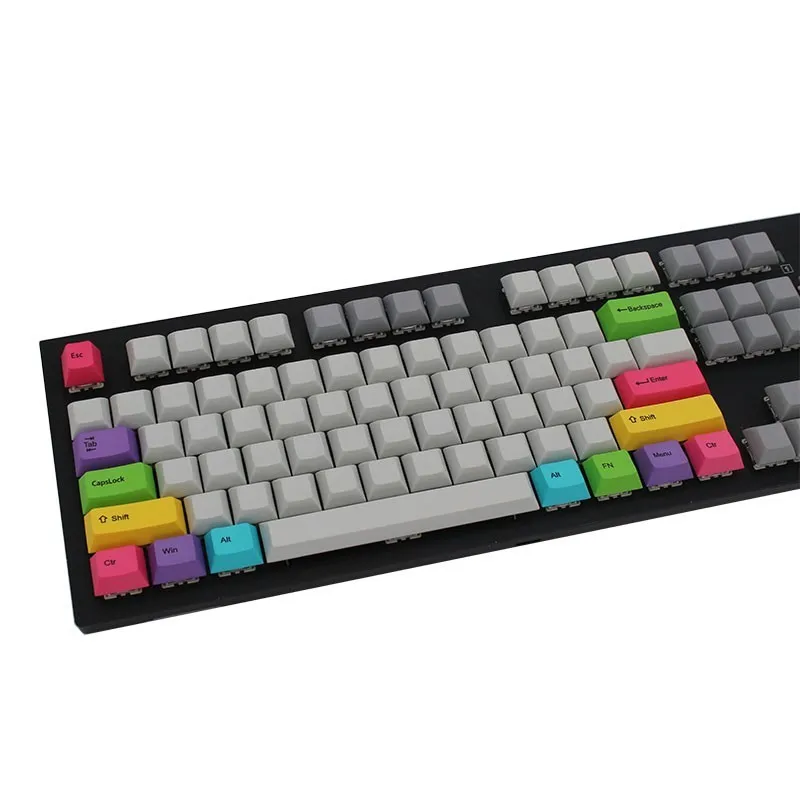Красная клавиатура IDOBAO Teclado Mecanico Cherry Mx с высоким цветом Pbt 14 клавишами краска Sub Top