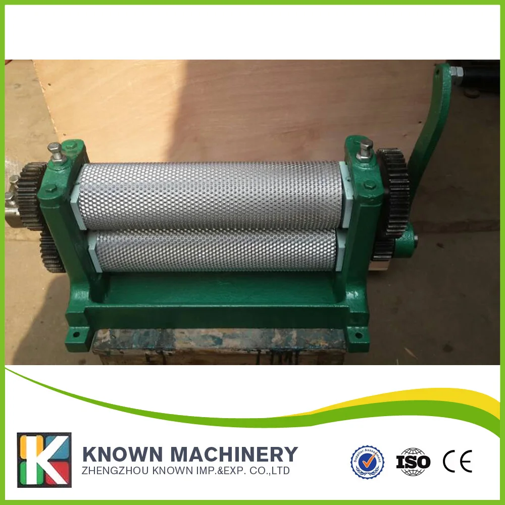 Hotsale manual beewax foundation embossing machine 86*310 roller | Бытовая техника