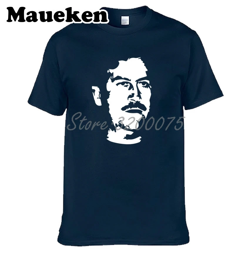 Мужская футболка мужские солнцезащитные очки Pablo Escobar футболки с коротким