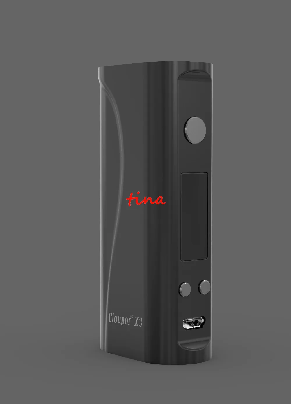 100% оригинальный Cloupor X3 80 Вт Ni/Ti/SS/ТКР Полный Контроль температуры 18650 Батарея бак