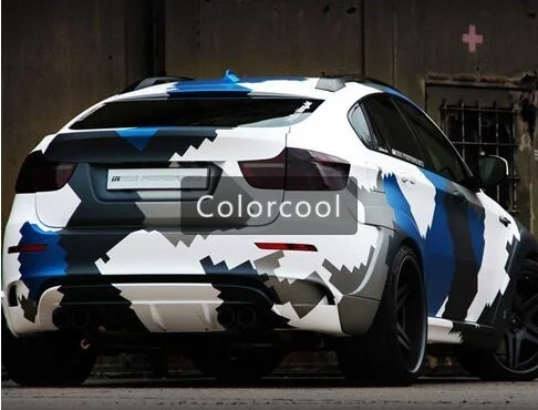 Камуфляжная Автомобильная наклейка на заказ виниловая пленка для автомобиля с