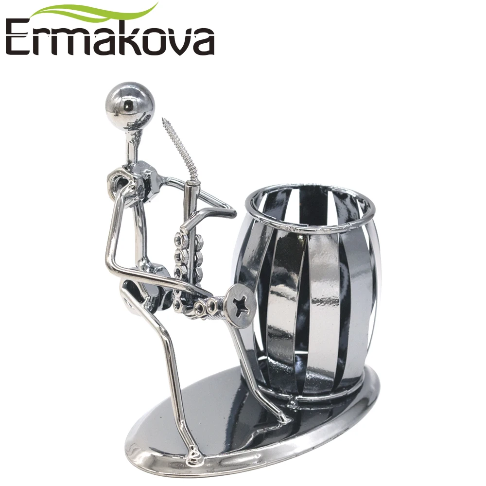 Музыкальная группа ERMAKOVA металлическая музыкальная ретро стиль Sax фигурка модель