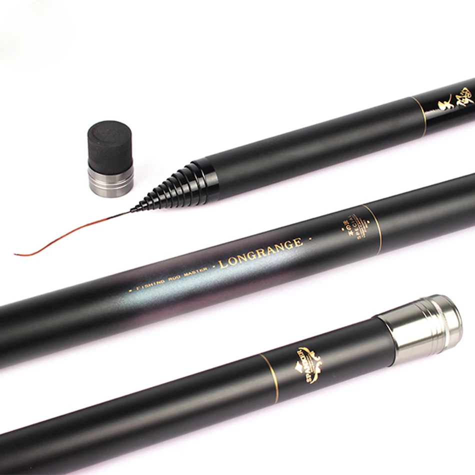 Телескопическая рыболовная удочка Goture из углеродного волокна 8 м 9 10 11 12
