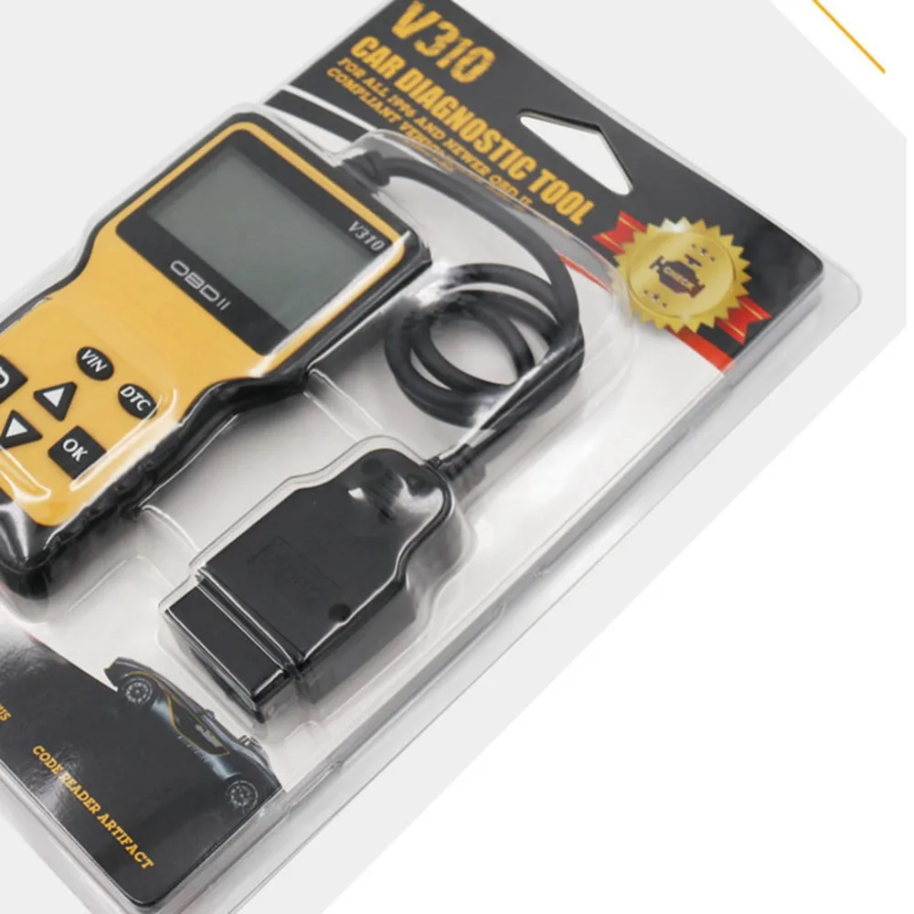 Профессиональный OBD2 сканер EOBD Obdii читатель кода проверка двигателя ODB2 OBD 2