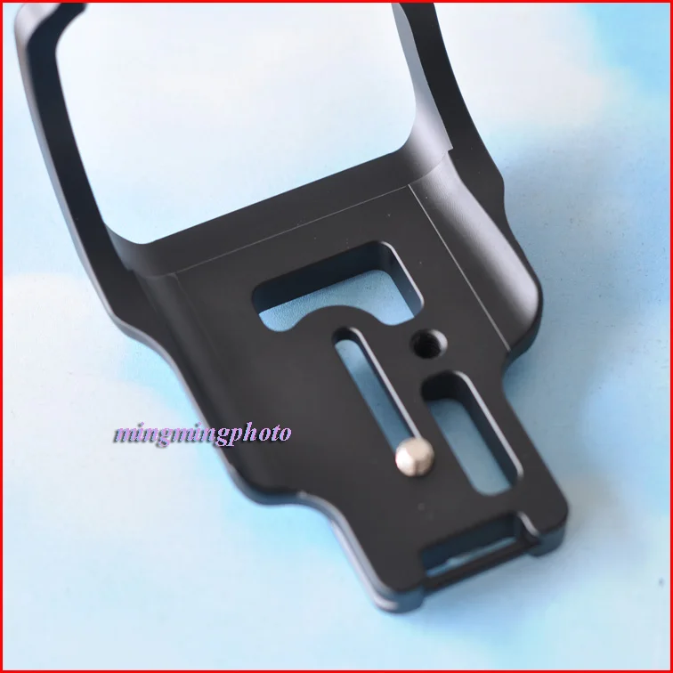 Вертикальная L Тип кронштейн штатив Quick Release Plate база ручка для Nikon D850 с батарейный MB-D18