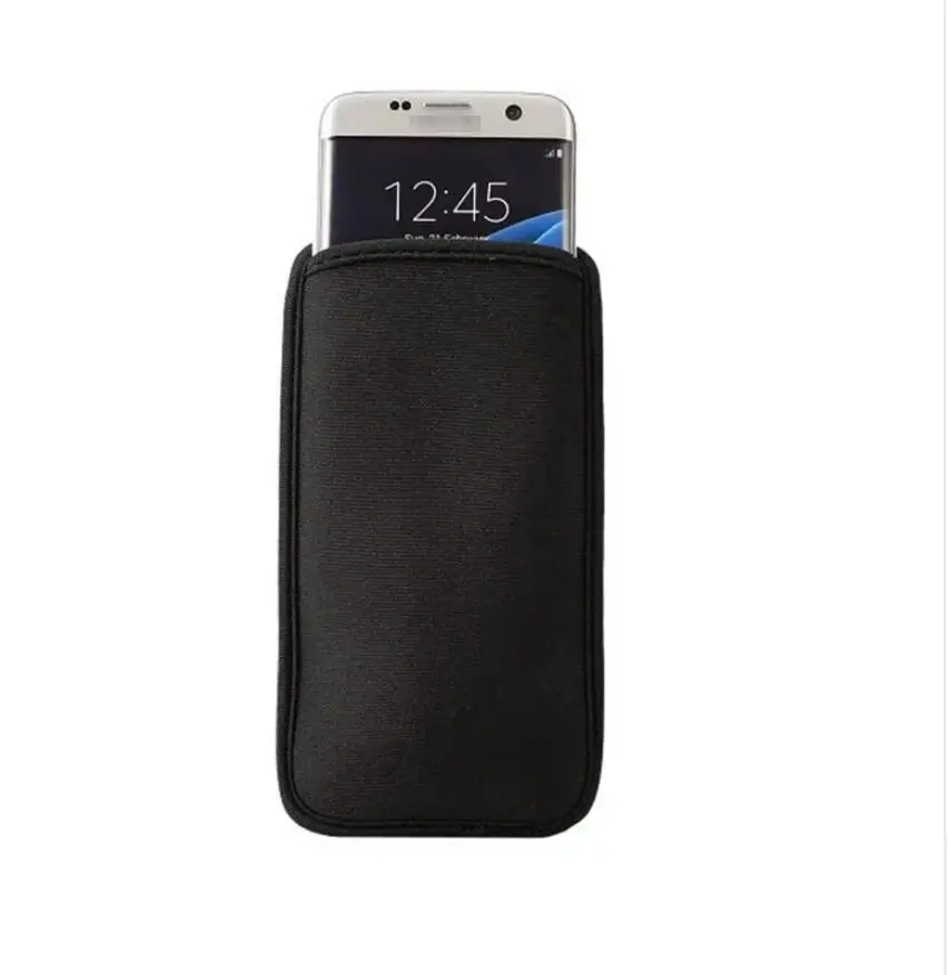 Черная эластичная мягкая гибкая Неопреновая защитная сумка Doogee S95 Pro N100 Y8 Plus X90L Y7