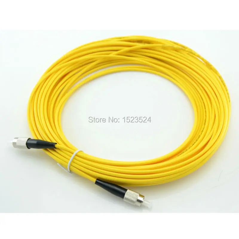 Оптоволоконный соединительный кабель SM SX 3 мм 15 м 9/150 мкм 35 UPC-FC FC/UPC бесплатная