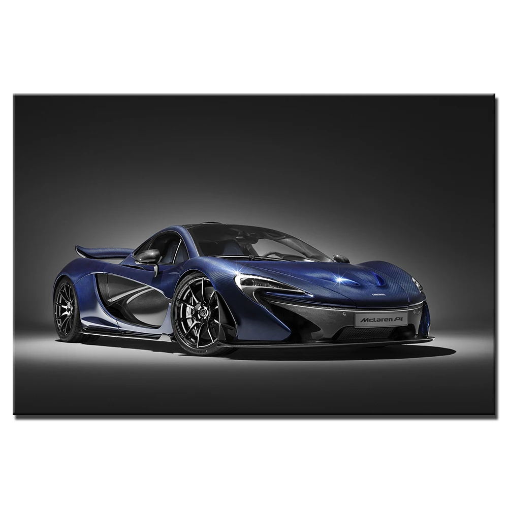 Автомобиль настенные художественные плакаты Mclaren P1 суперкар обои холст печать