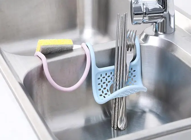 1 шт. креативная Складная подставка на раковину кухонная губка для мытья воды