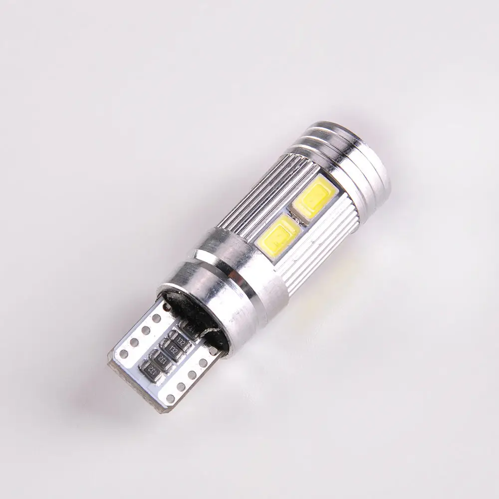 10 шт. T10 автомобильный синий светодиодный 194 168 SMD W5W клиновидный боковой светильник, автомобильные Внешние габаритные огни, светодиодный 12 В клиновидные боковые лампочки