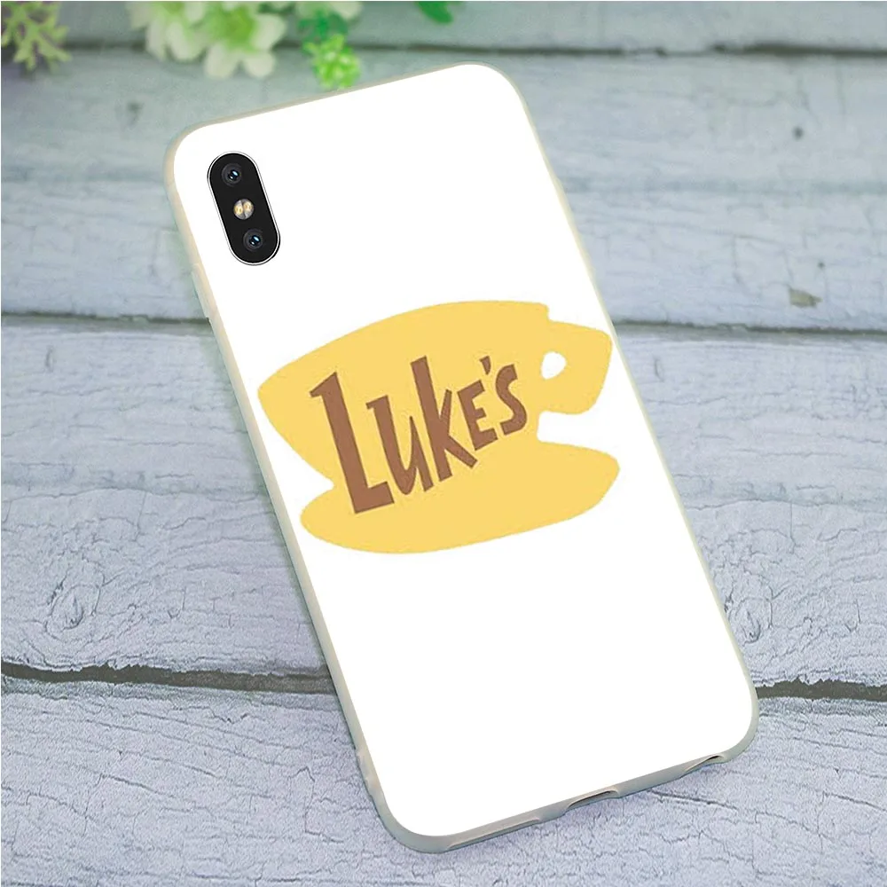 Мягкий чехол для телефона из ТПУ iPhone 7 Plus Gilmore девочек XR Xs Max X 8 6 6S 5S 5 SE 11 pro |
