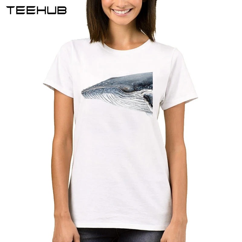 TEEHUB новейшая Женская Классическая футболка с коротким рукавом женские футболки