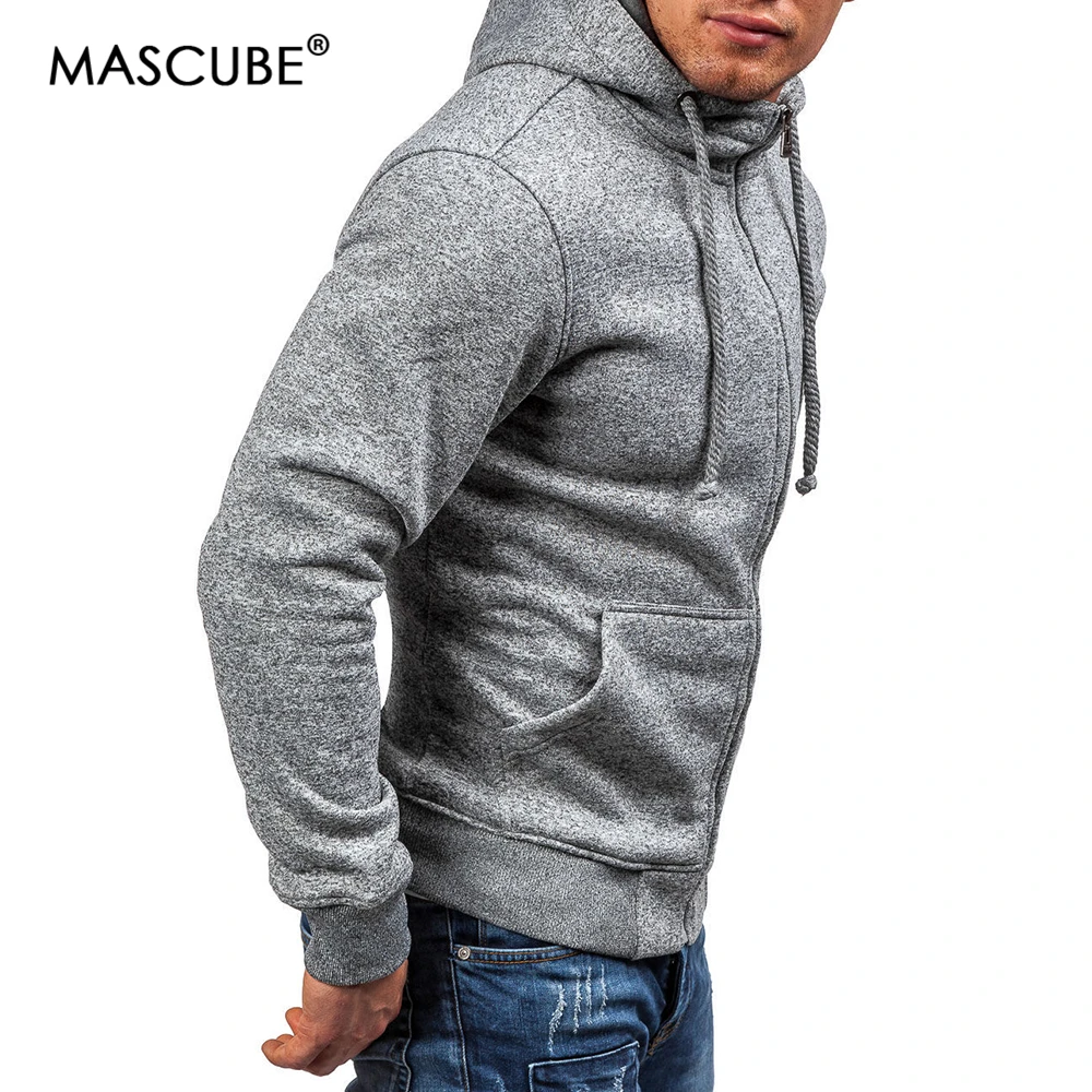 MASCUBE/зимние мужские комплекты мужской кардиган из флиса с длинным рукавом