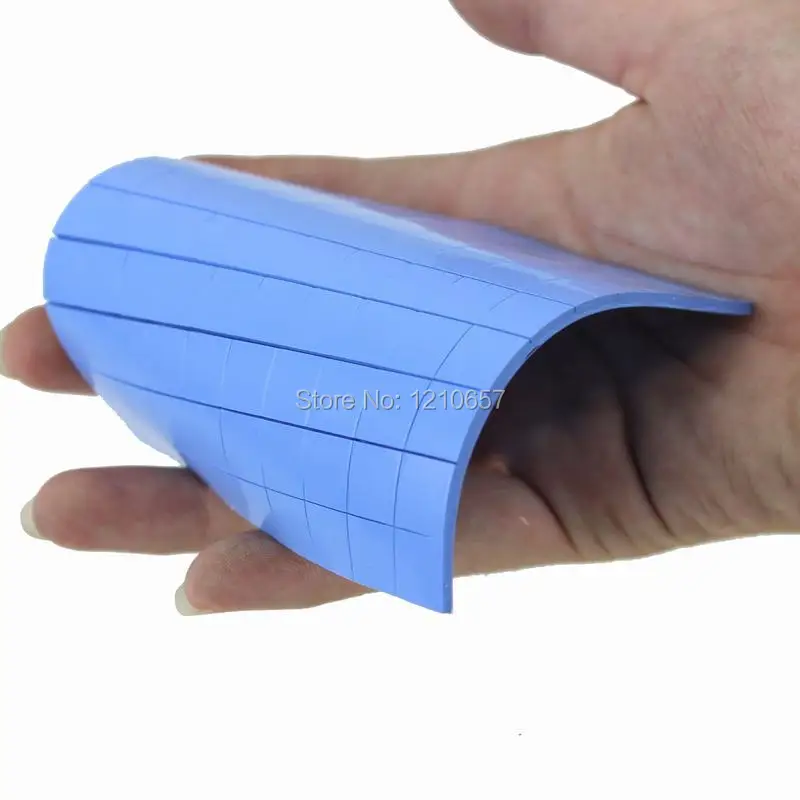 500 шт./партия силиконовые термопрокладки для ПК 10 х2 мм|pad cooler|silicone pad brasilicone rubber for