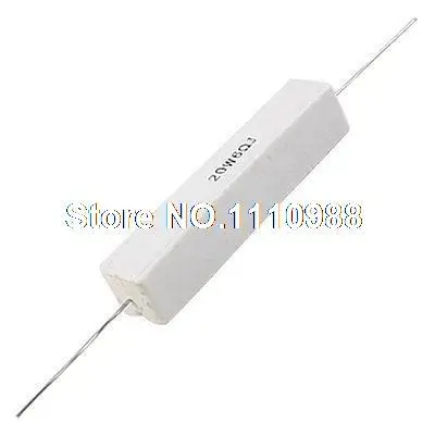 

2pcs 20W 6 Ohm Ceramic Cement Power Resistor 20 Watt 5%