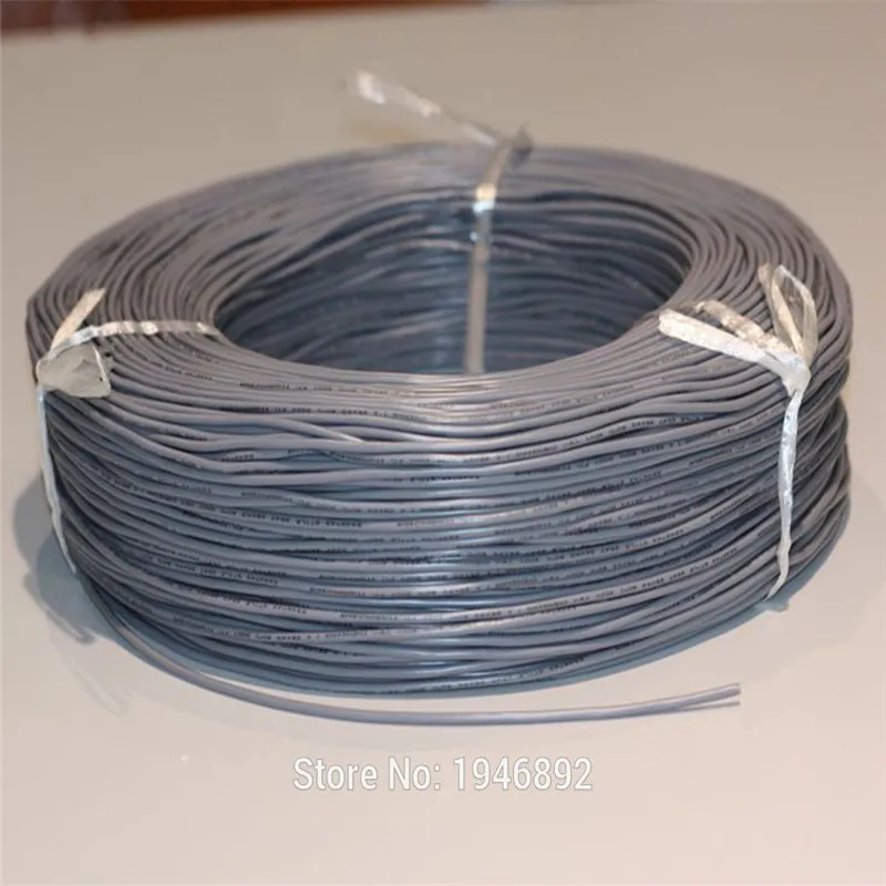 28AWG 2-жильный многожильный экранированный провод контролируемый кабель из