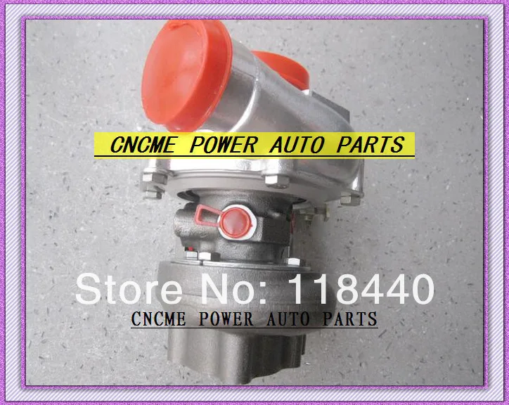 Турбокомпрессор GT28 GT2870 T25 с фланцем. 60 A/R COMP .64 для NISSAN 180SX S13 CA18DE водяным