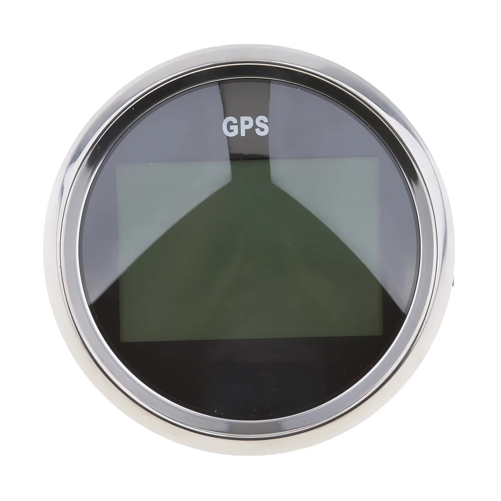 Морской автомобиль цифровой gps Спидометр 0-9900Knot 85 мм 316L хром для каноэ каяк надувная лодка корабельная лодка аксессуары