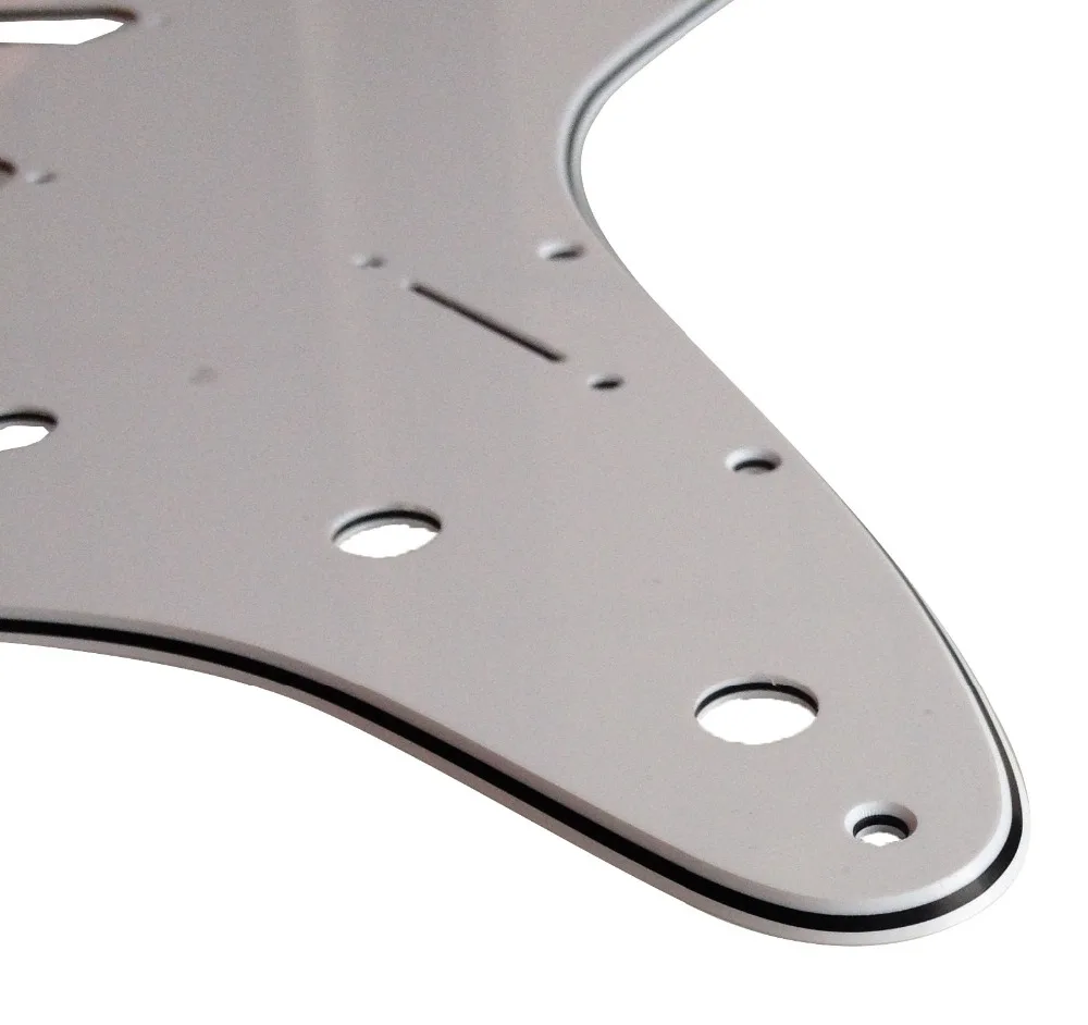 Pleroo Custom Guitar pickgaurd для 72 ཇ винтовых отверстий стандартных S накладка на гитару SSS 3