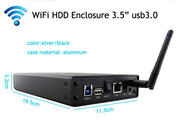 USB3.0 Беспроводной Жесткий диск с WI-FI hdd 3 5 &quotс повторителя хранения жесткий