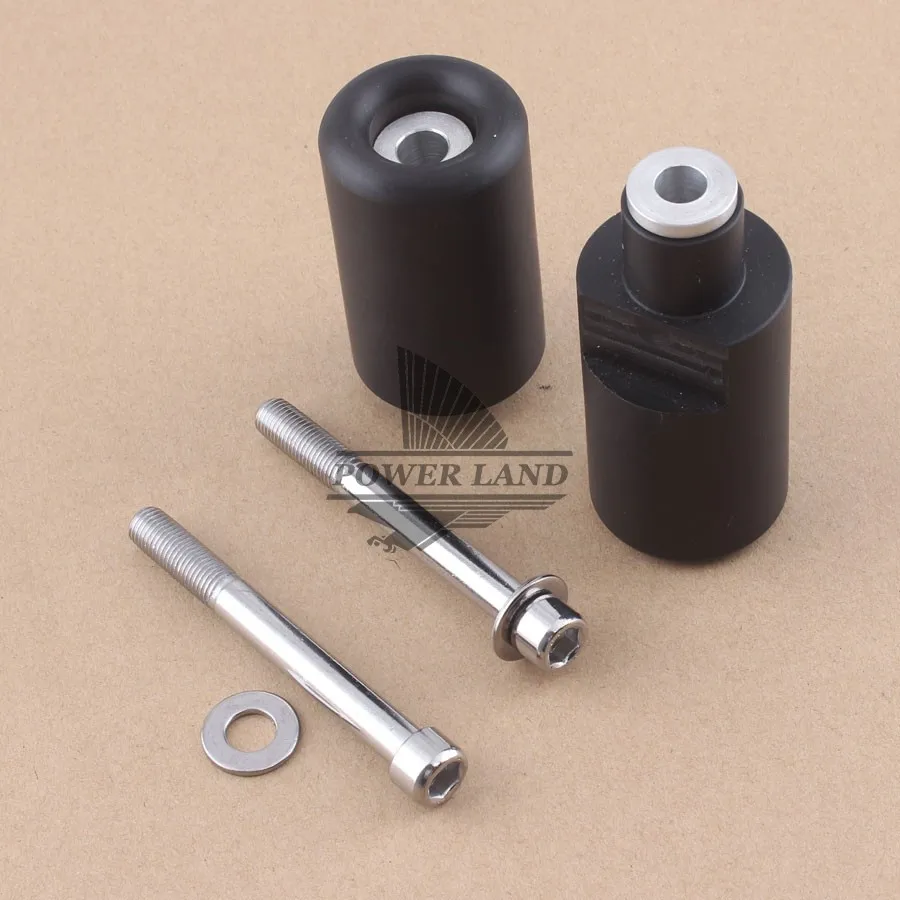 

for Suzuki GSX-R 600/750 2004-2005 Motorcycle No Cut Delrin Frame Slider Anti Crash Frame Falling Protectors Parts Caps Black