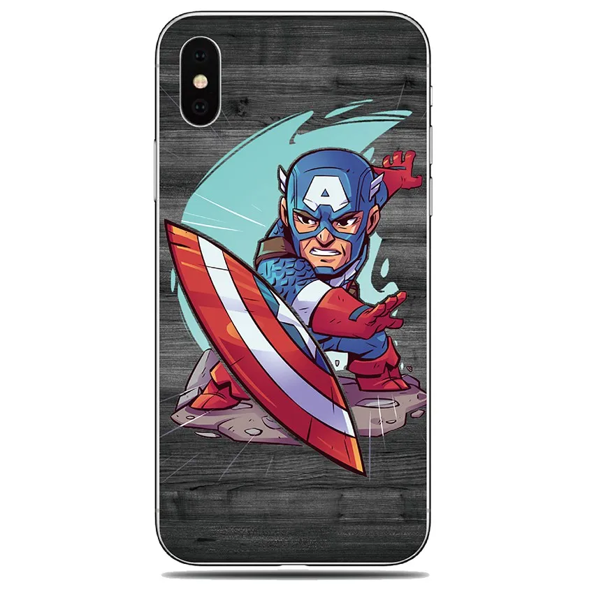 6 Мягкие силиконовые чехлы из ТПУ для Wiko Lenny 5, 4, 3, Jerry, Гарри, Sunny 2, 3 Plus, View 2 Go, XL, U Feel Lite, Супергерой Комиксов Marvel - Цвет: 6