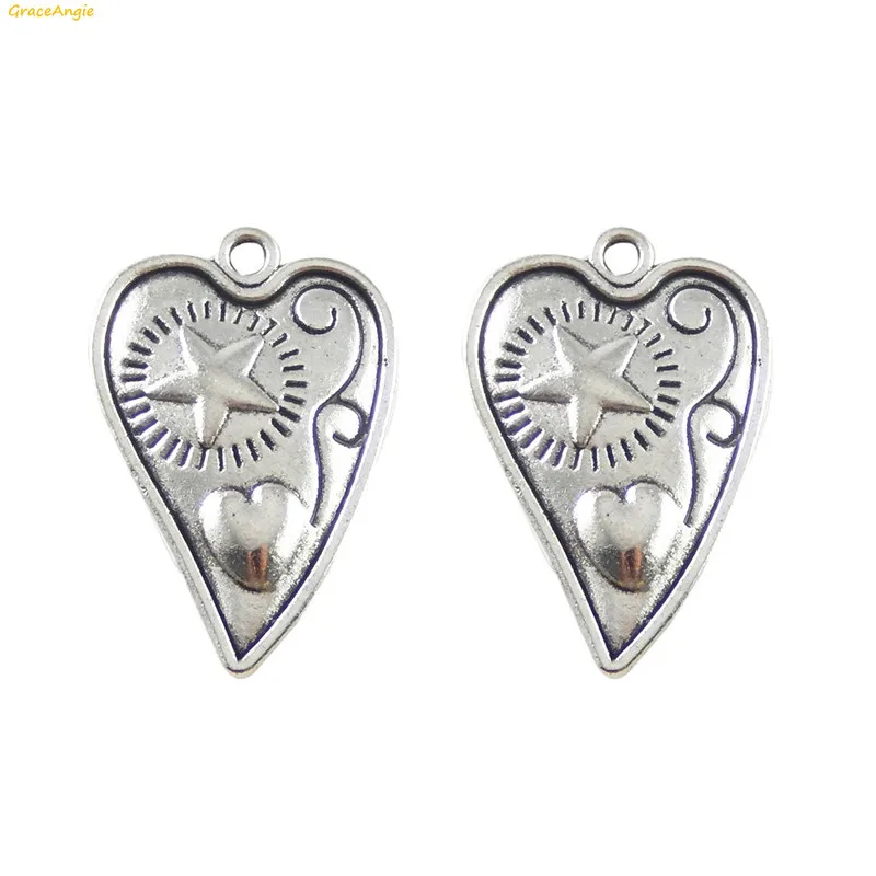 20 шт. винтажные подвески в форме черепахи сердца птицы|Шармы| |