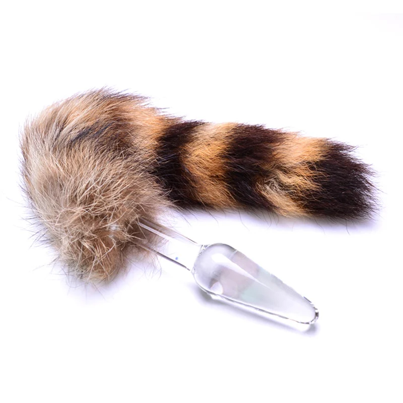 Анальные игрушки лисий хвост Анальная пробка эротические расширитель массажер