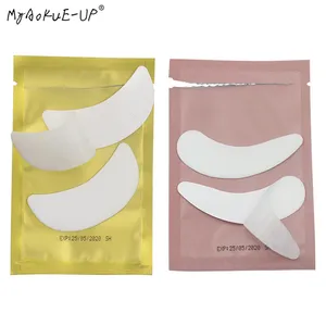 Патчи под глаза женские 50 парупак., клейкие бумажные патчи для наращивания ресниц, инструменты для макияжа