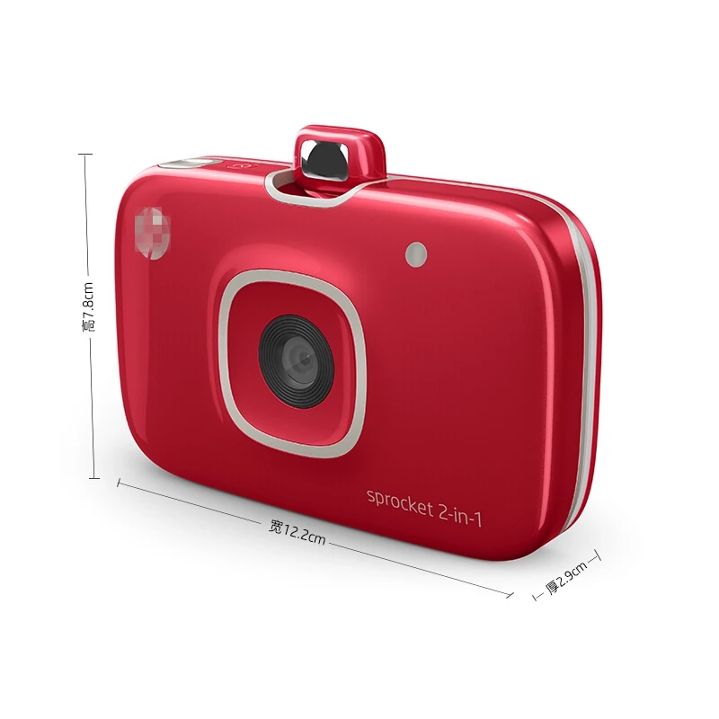 Звездочка 2 в 1 Polaroid camera photo printer два одном портативный карманный Bluetooth inkless принтер