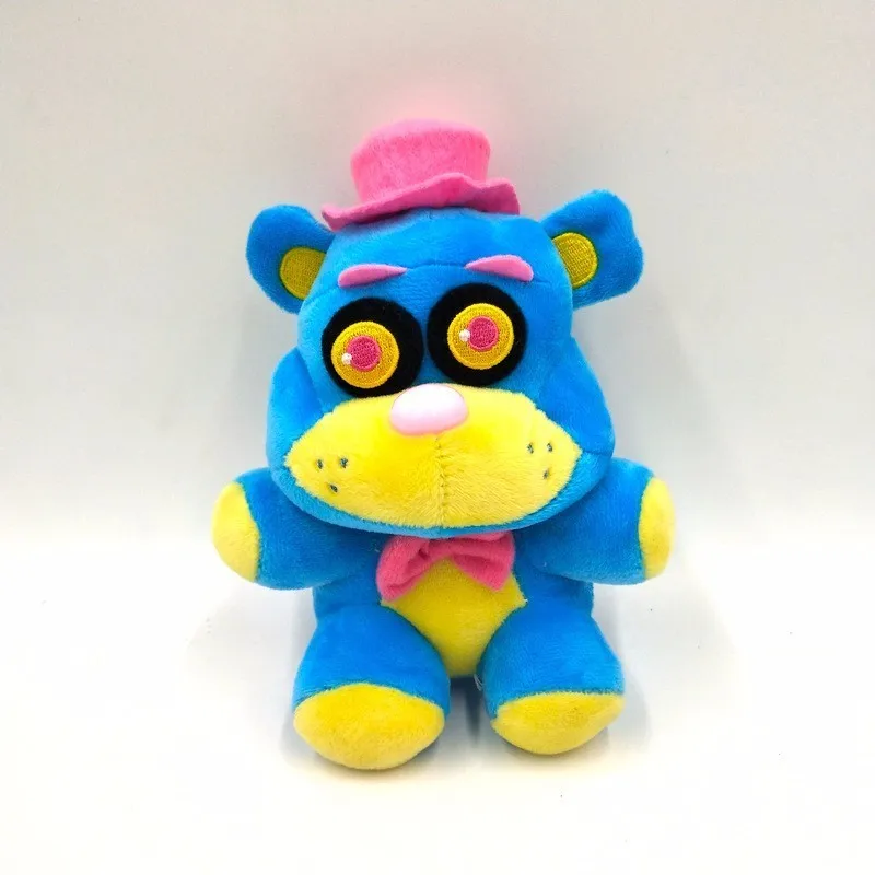 18 см Fnaf Freddy Fazbear, плюшевая кукла Five Nights At Freddy's, Золотой медведь, кошмар, кекс, Лисий шар, мальчик, клоун, мягкая игрушка для детей