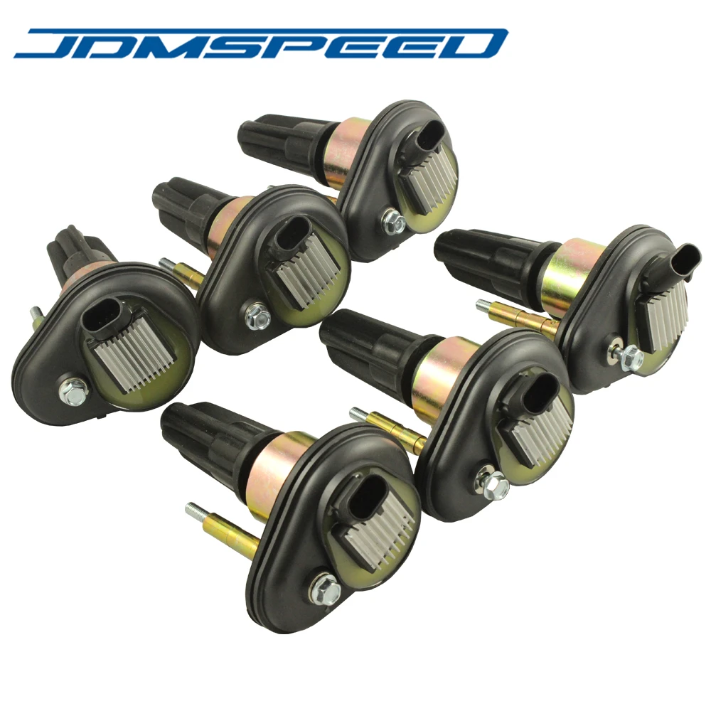 JDMSPEED 6 шт. катушка зажигания UF303 5C1392 GN10114 подходит для Chevrolet 2002 2005 Trailblazer GMC