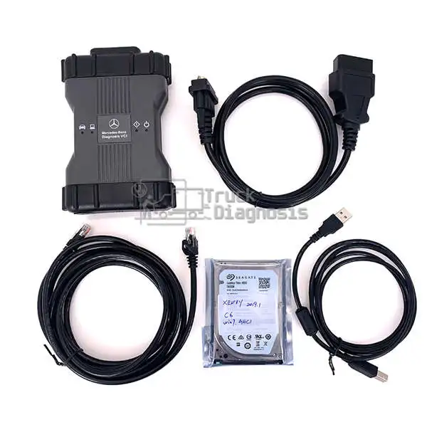 C6 with HDD for Benz C6 Multiplexer MB Star C6 for Mercedes Benz diagnosis DOIP Vxdiag C6 MB SD Connect C6 with Xentry Das Xentry Das HDD - Цвет: C6 with HDD