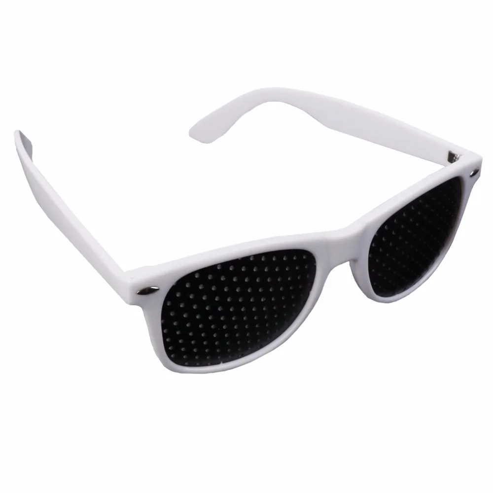 Очки с отверстиями для тренировки очки улучшения зрения черные + белые Новинка |