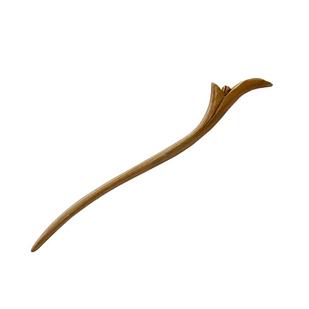 Заколки для волос FORSEVEN в китайском стиле женские деревянные шпильки с резным