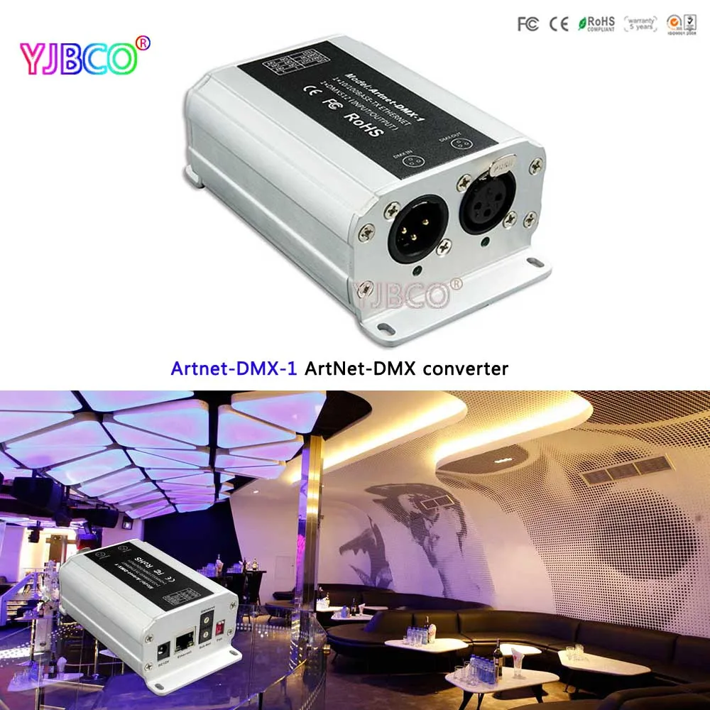 LTECH ArtNet конвертер DMX Artnet 1 Светодиодный ArtNet/DMX512 вход DMX512 каналов Выход в