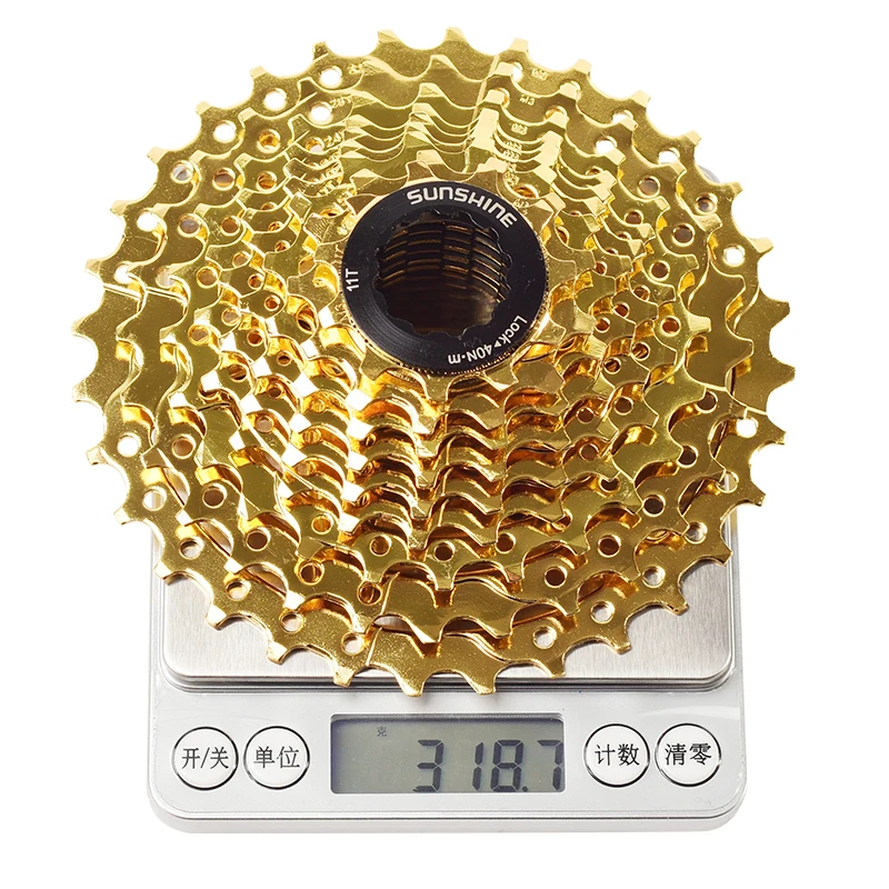 SUNSHINE MTB велосипед Freewheel 9S 11 32 40 50T горный велосипедный маховик 9 27 скоростная