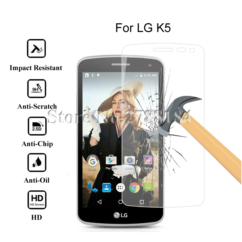 2 шт 0,26 мм Премиум Закаленное стекло для LG K5 X220ds защитная пленка Закаленное стекло для LG K5 4G K5 LTE закаленное стекло