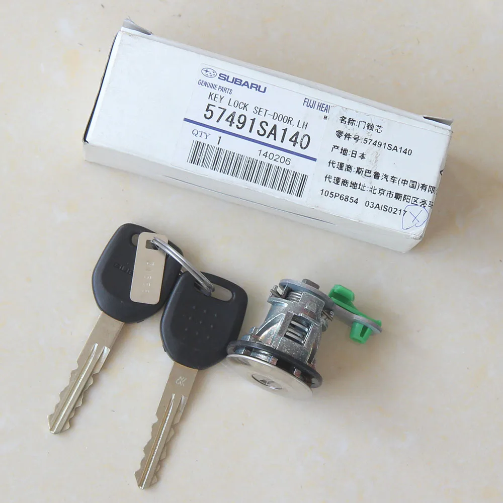 57491SA140 новые оригинальные KEY LOCK Набор-дверь слева двери замка для Subaru Forester II 2002-2007 |
