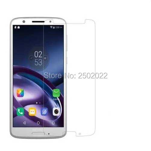 Переднее прозрачное закаленное стекло для Motorola Moto G6 Plus Защитная пленка экрана Play