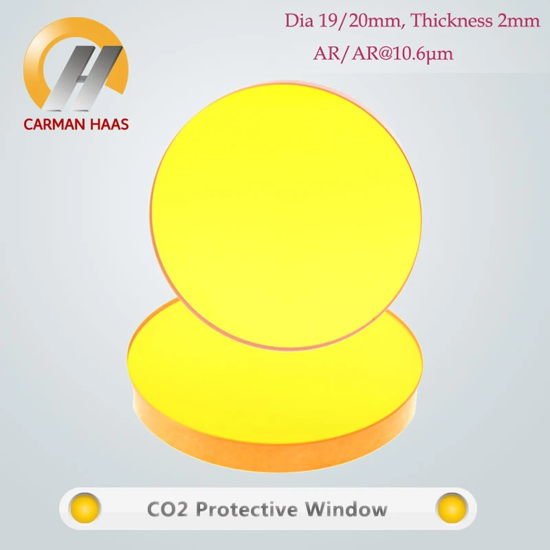Carmanhaas CO2 ZnSe лазера защищает окно линзы защитный Стекло для лазерной резки