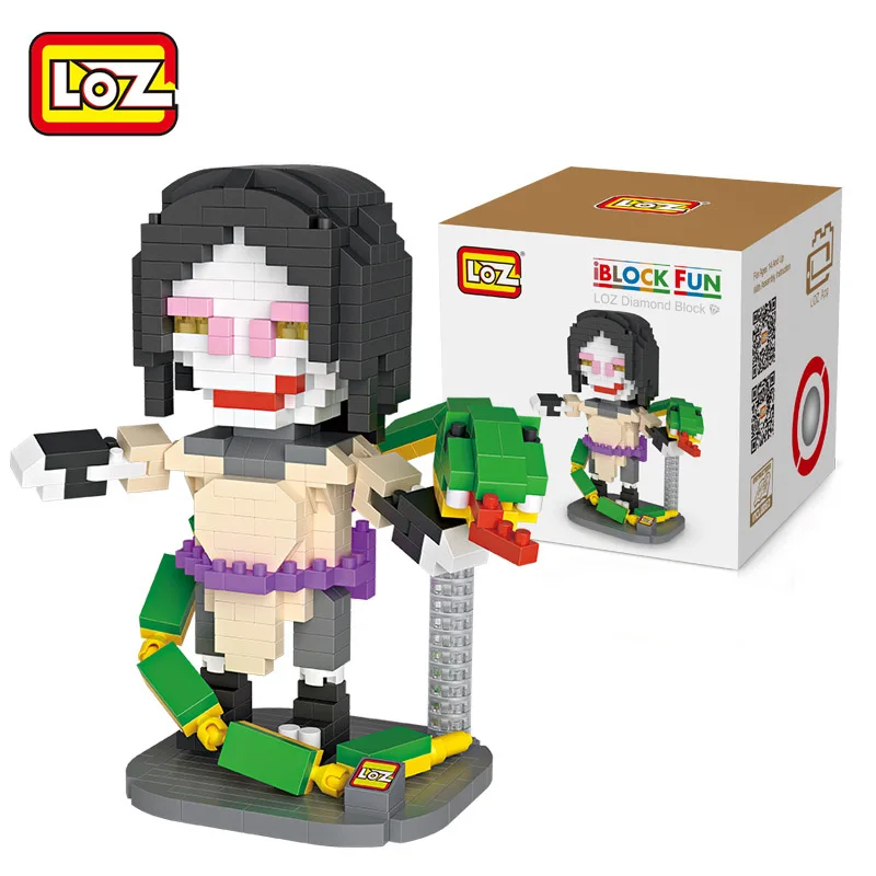 LOZ Diamant блоков Shippuden орочимару фигурки poupees Brinquedos Micro briques де строительство рисунок