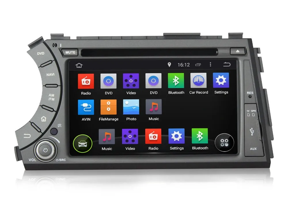 Android 5.1 2 din 7 &quotАвтомобильный видео плеер для Ssang Yong Actyon sports 2005-2013 С 3 Г WI-FI DVR OBD bluetooth