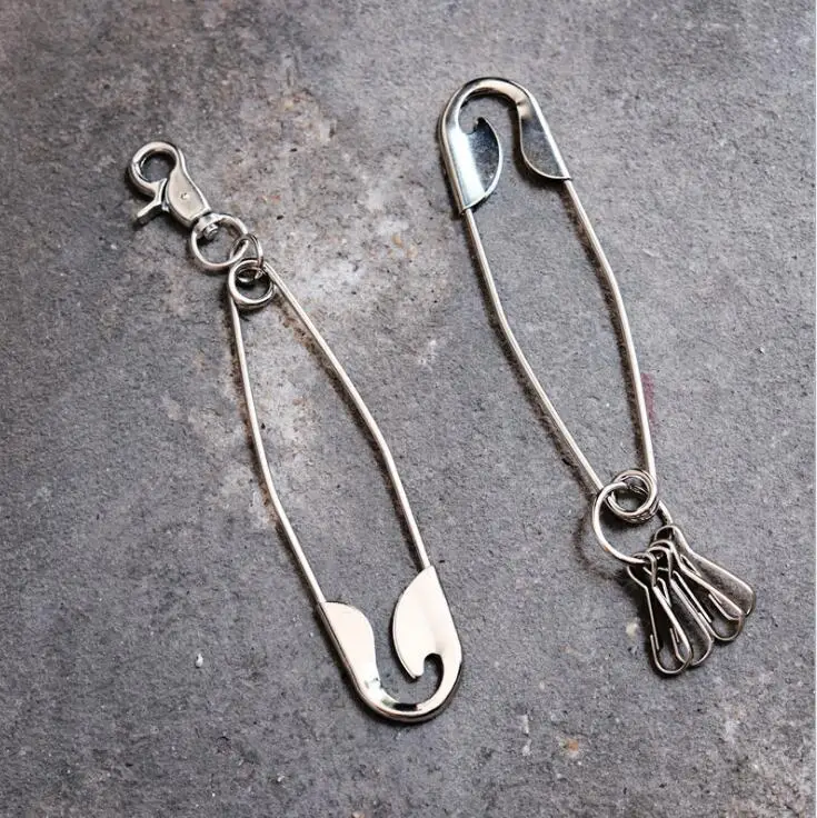 Уличная длинная металлическая цепочка кошелек 2018 брелок для ключей в стиле рок