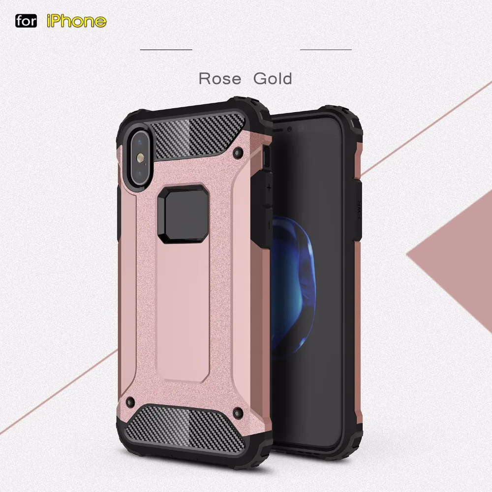 Противоударный защитный чехол для Apple iPhone 6 S 7 8 Plus X XR XS Max SE противоударный жесткие