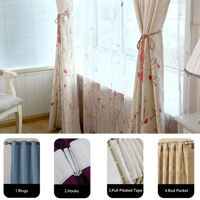 обычай шторы высокий класс гостиная комната затмения занавески для гостиных