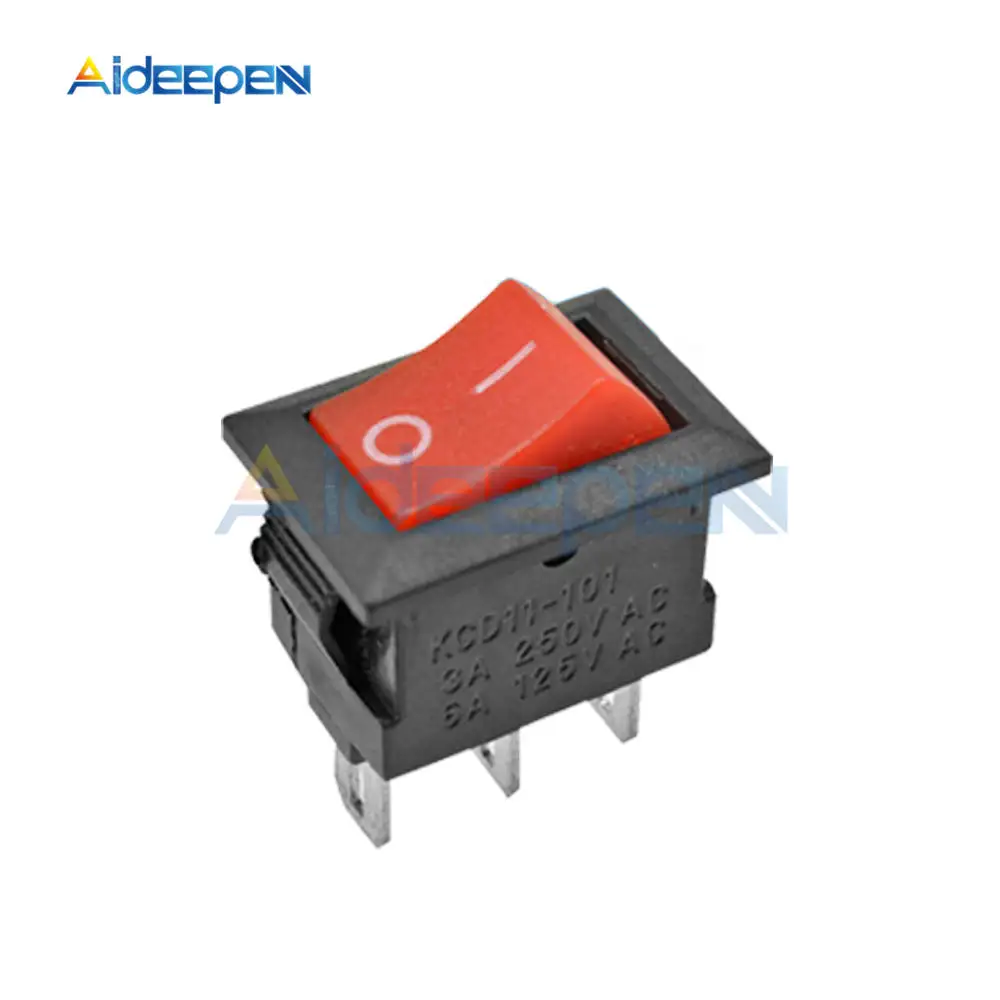 5 шт. KCD11 2pin 3Pin ВКЛ ВЫКЛ 3A 250 в 10*15 мм маленький перекидной Клавишный Выключатель 10x15